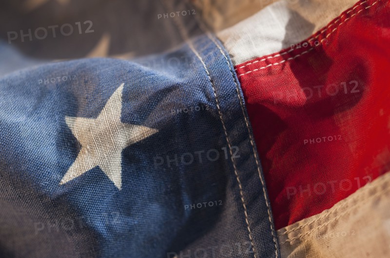 American flag.