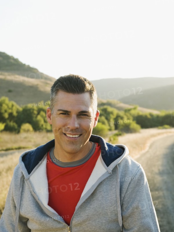 Man jogging