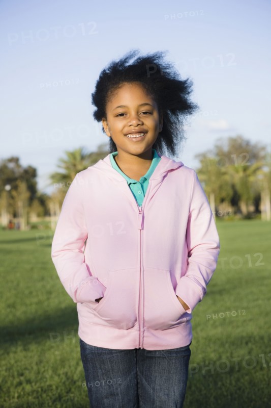 Portrait of young girl