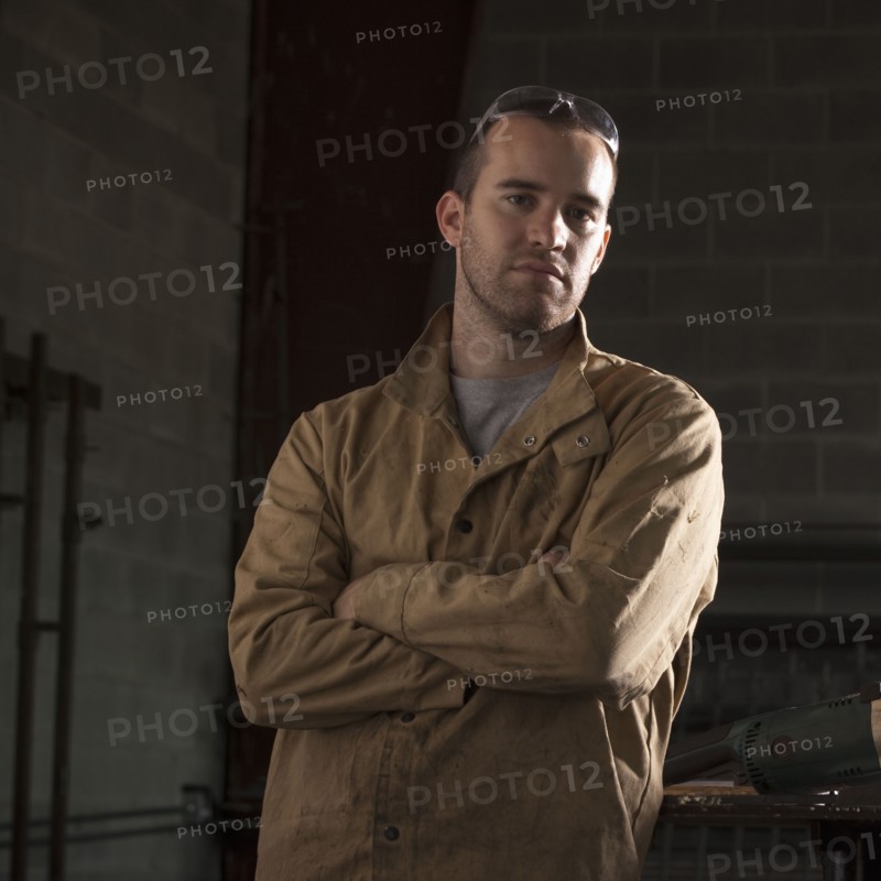Portrait of a welder