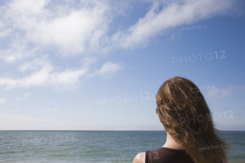 Woman at the beach