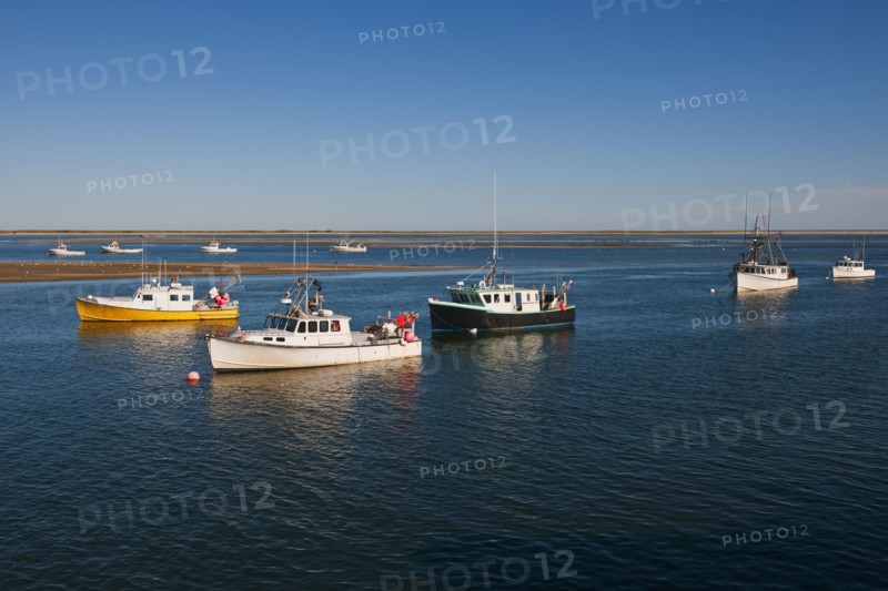 Fishing boats.