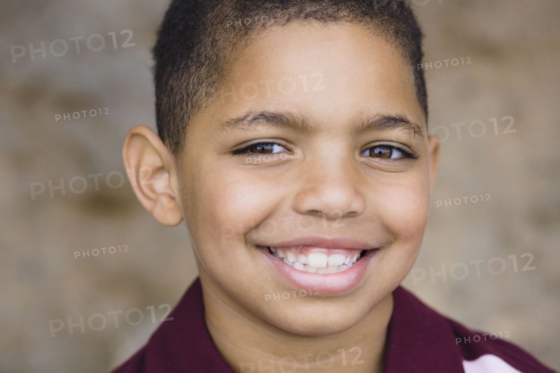 Portrait of young boy