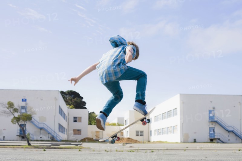 Skateboarding