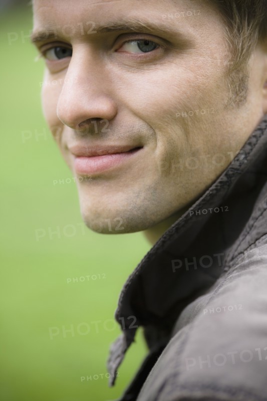 Portrait of man