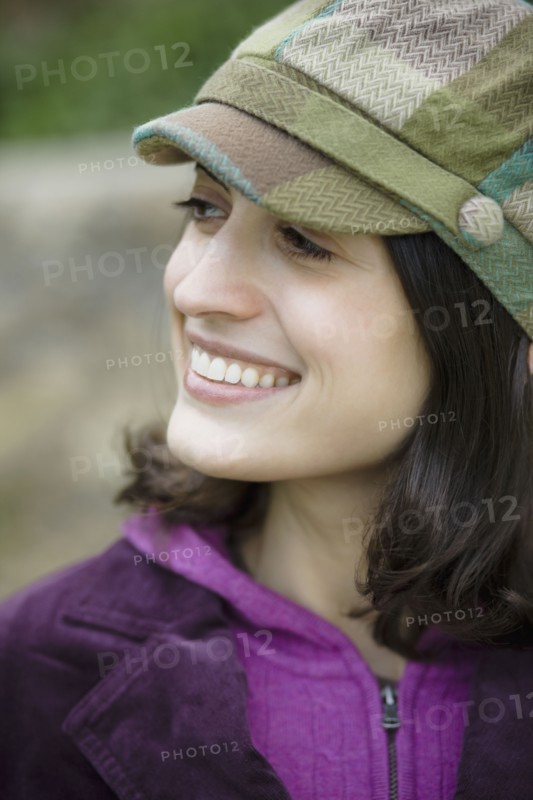 Woman wearing hat