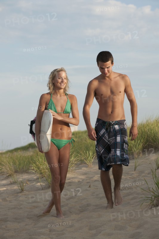 Couple at the beach
