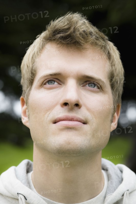 Portrait of man