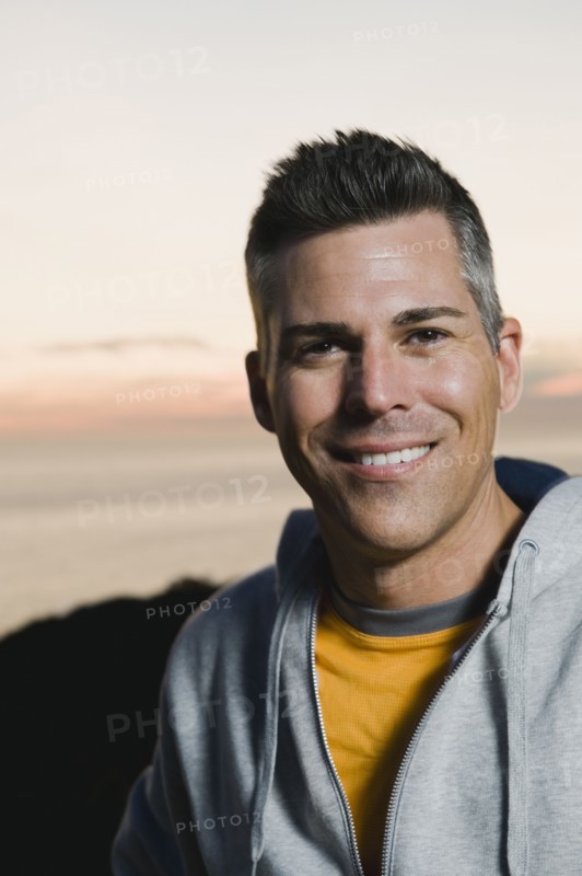 Portrait of man