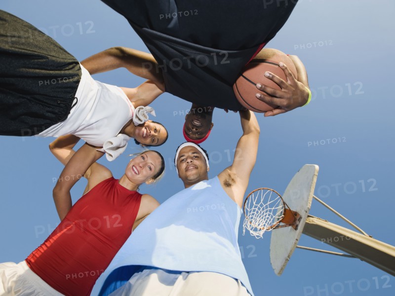 Basketball players