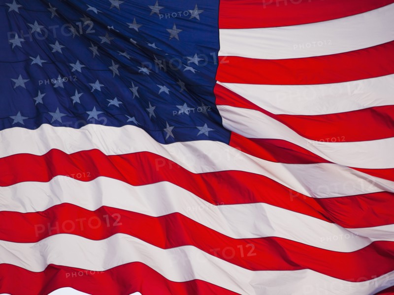 American flag. Photographer: Mike Kemp