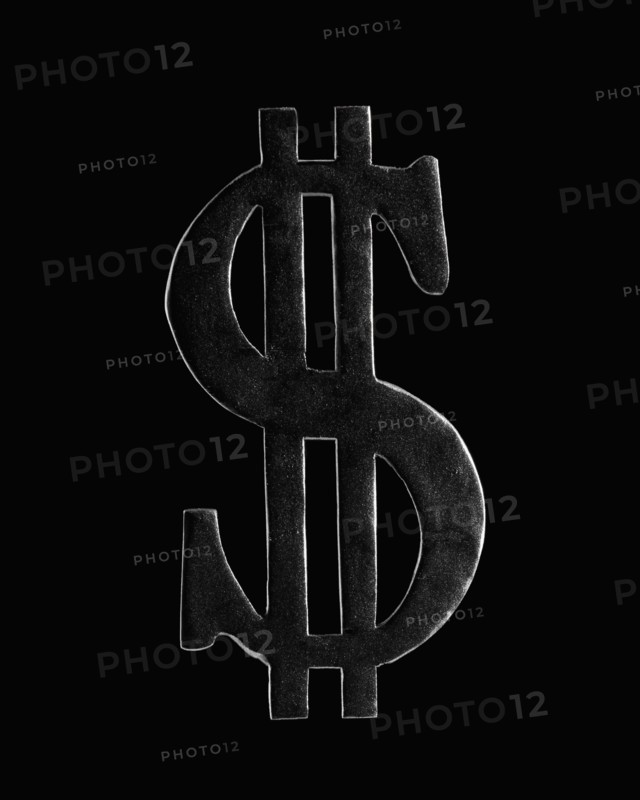 American dollar symbol. Photographer: Mike Kemp