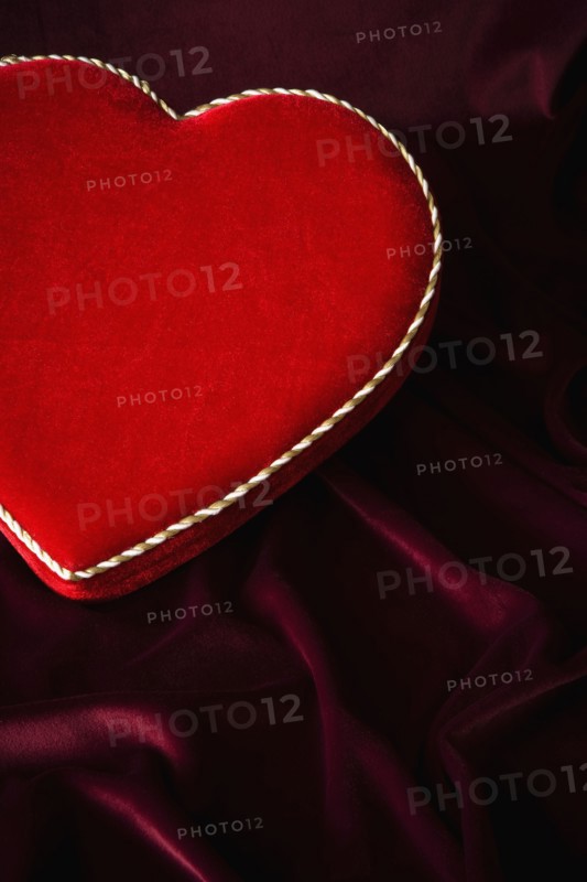 Heart shaped box of chocolates. Photographer: Joe Clark
