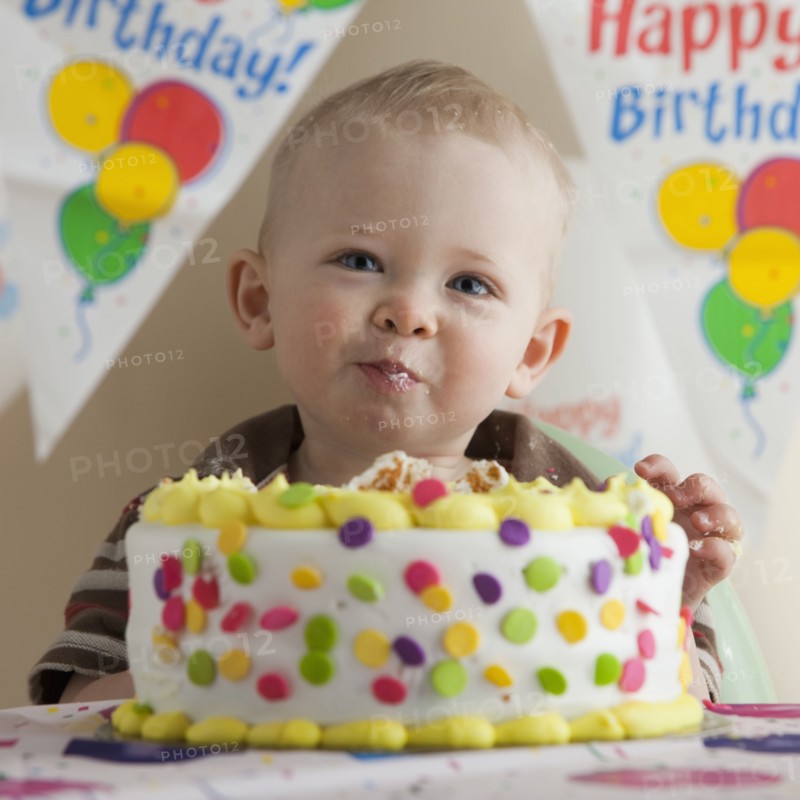First birthday. Photographer: Mike Kemp