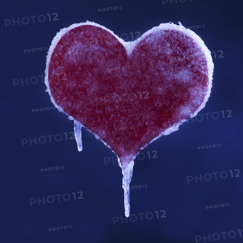 Frozen heart. Photographer: Mike Kemp