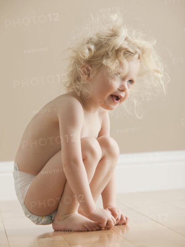 Kid in diaper. Photographer: Mike Kemp
