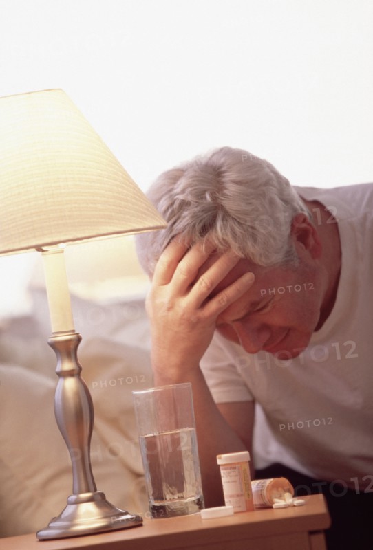 Depressed man. Photographer: Rob Lewine