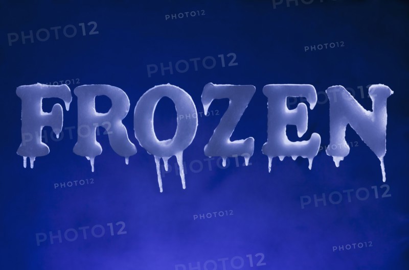 Frozen. Photographer: Mike Kemp