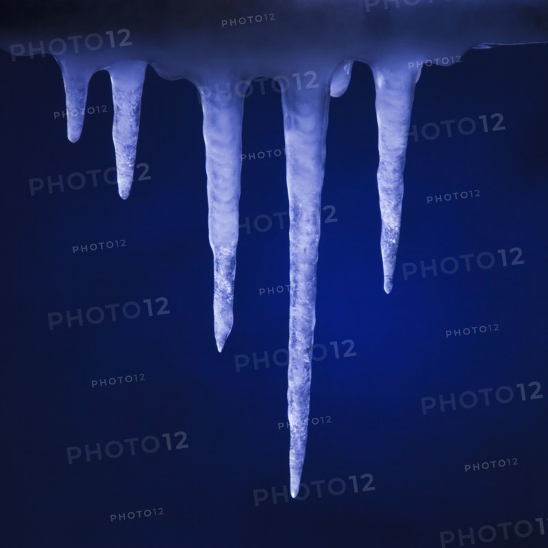 Icicles. Photographer: Mike Kemp