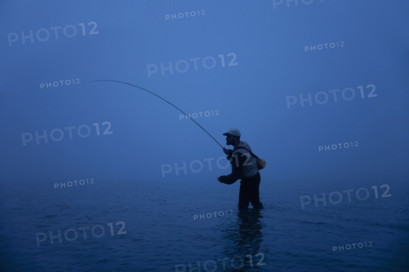 Fly fisherman. Photographer: Mike Kemp