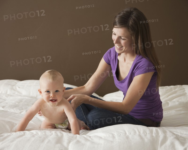 Woman and baby. Photographer: Mike Kemp