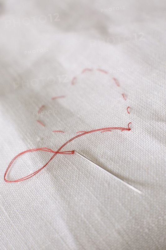 Stitched heart. Photographer: David Engelhardt