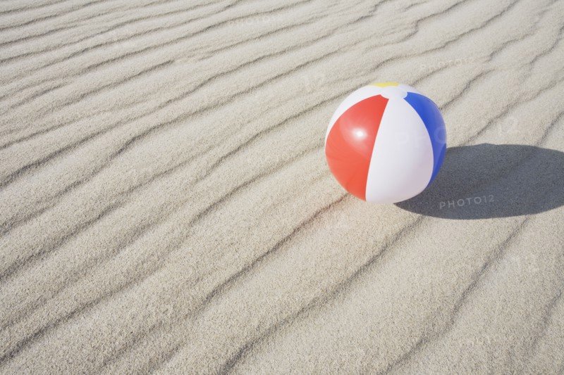 Beach ball. Photographer: Chris Hackett