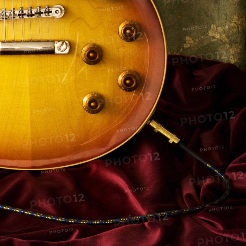 Electric guitar. Photographer: Joe Clark