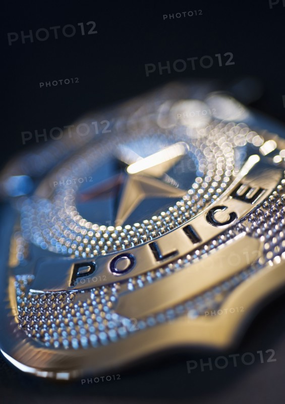Police badge.