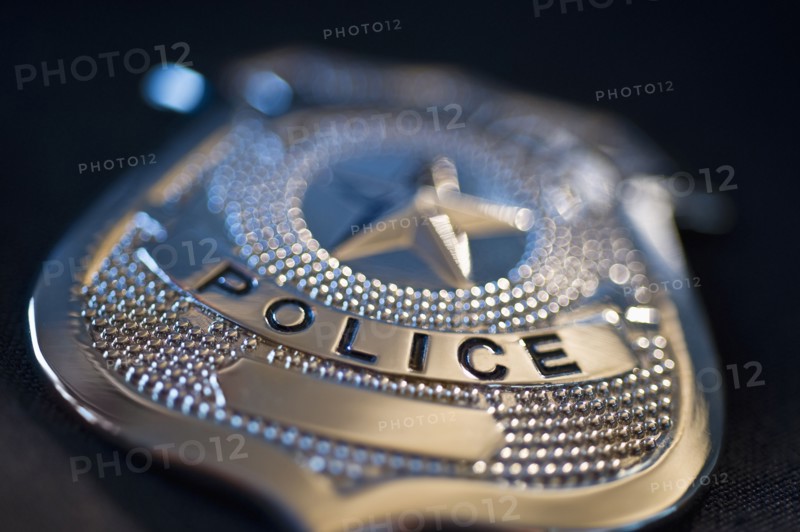 Police badge.