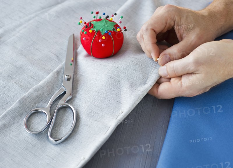 Sewing.