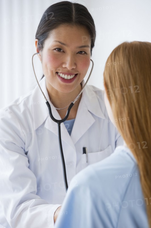 Doctor and patient.