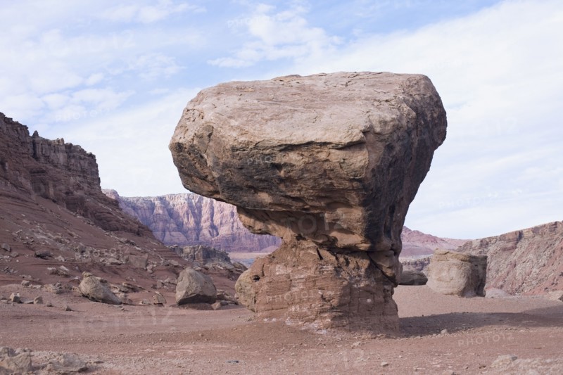 Rock formation in Arizona desert. Photographe : David Engelhardt