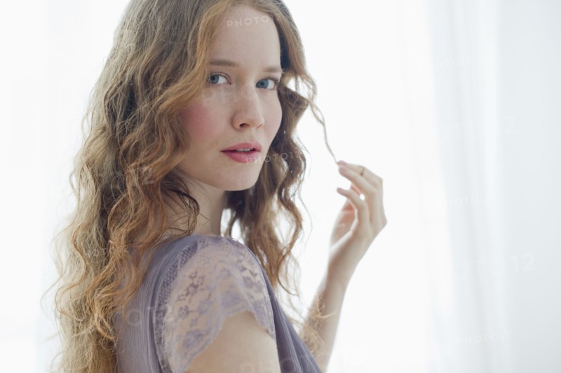 Portrait of a beautiful woman.