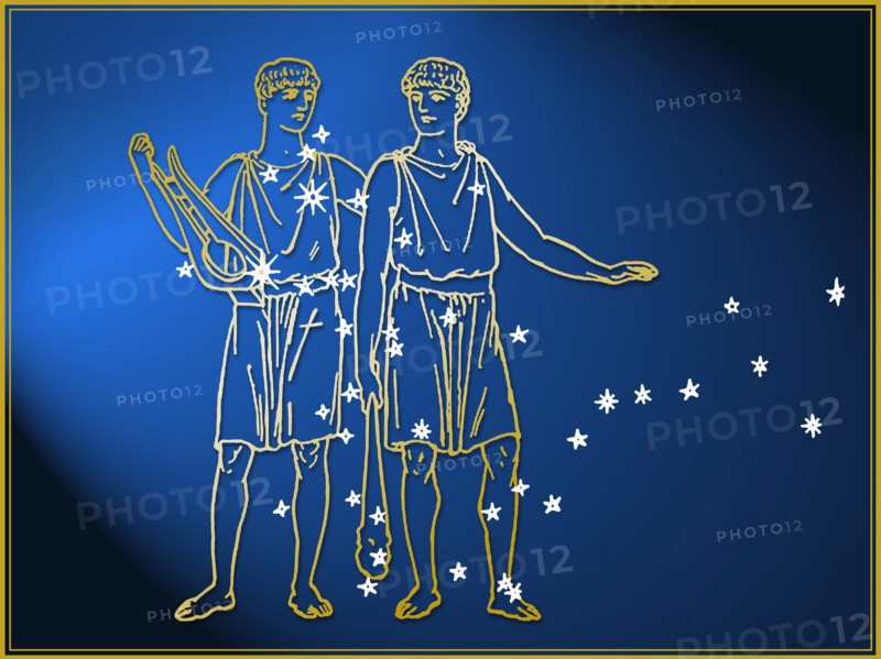 Gemini astrological sign.
