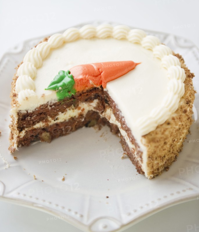 Carrot cake. Photographe : Jamie Grill