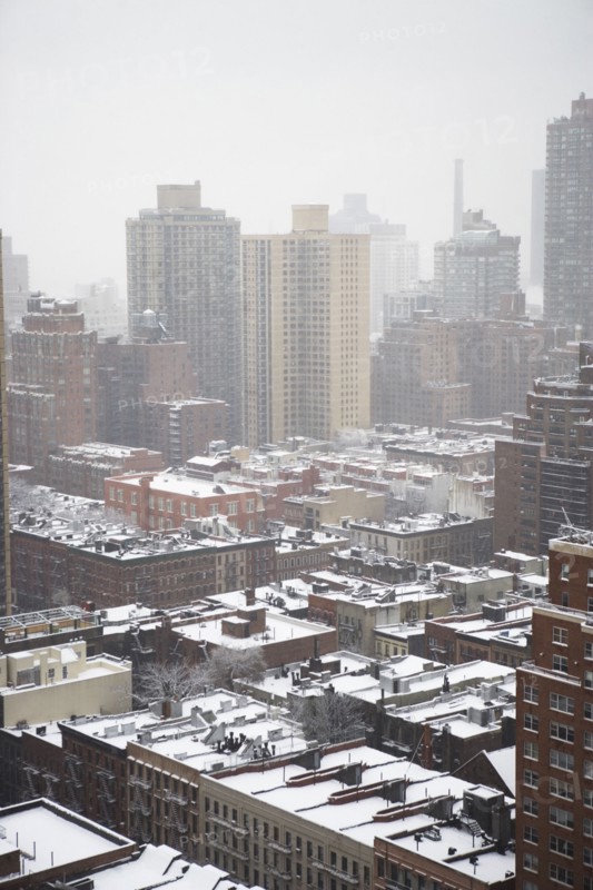 Cityscape in winter. Photographe : fotog