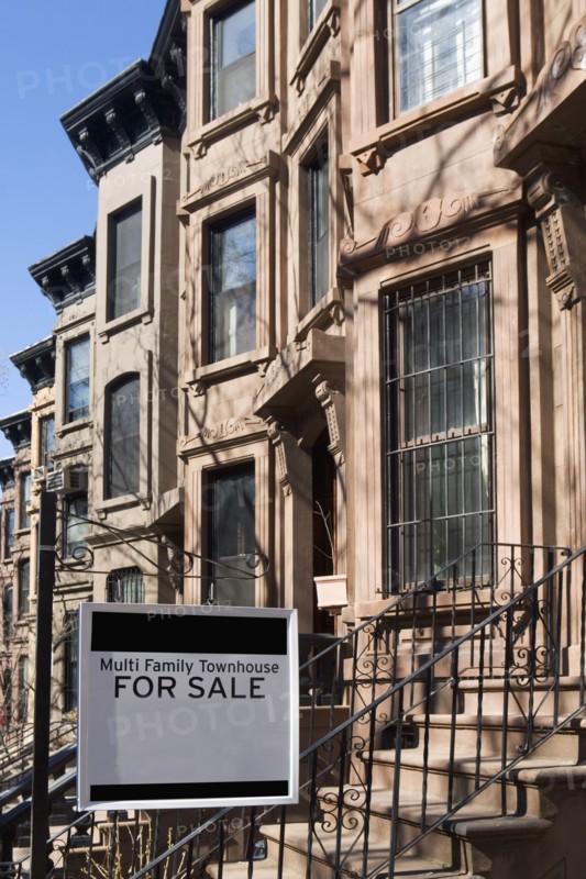 Townhouse for sale. Photographe : fotog