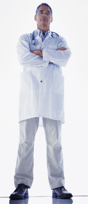 Portrait of a doctor. Photographe : momentimages