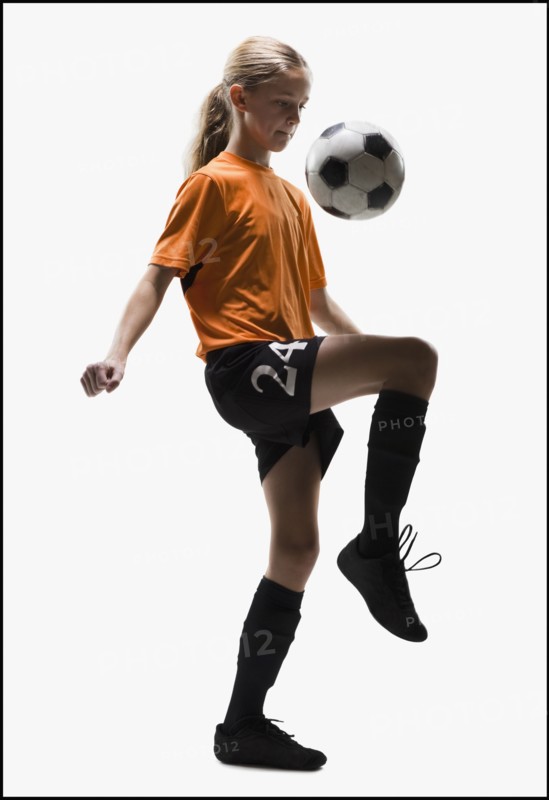 Soccer player. Photographe : Mike Kemp