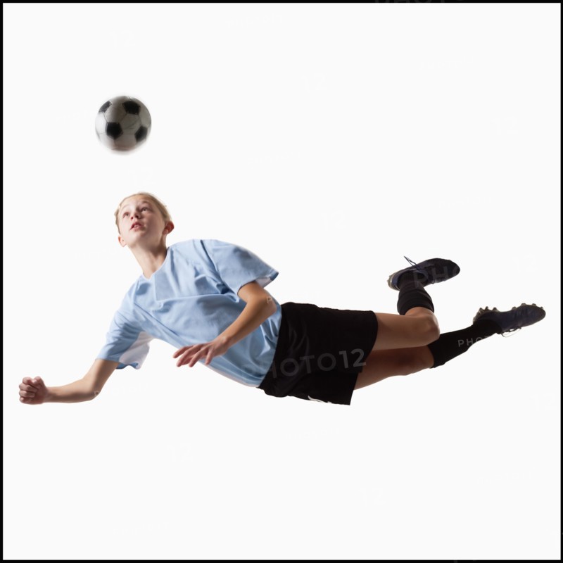 Soccer player. Photographe : Mike Kemp