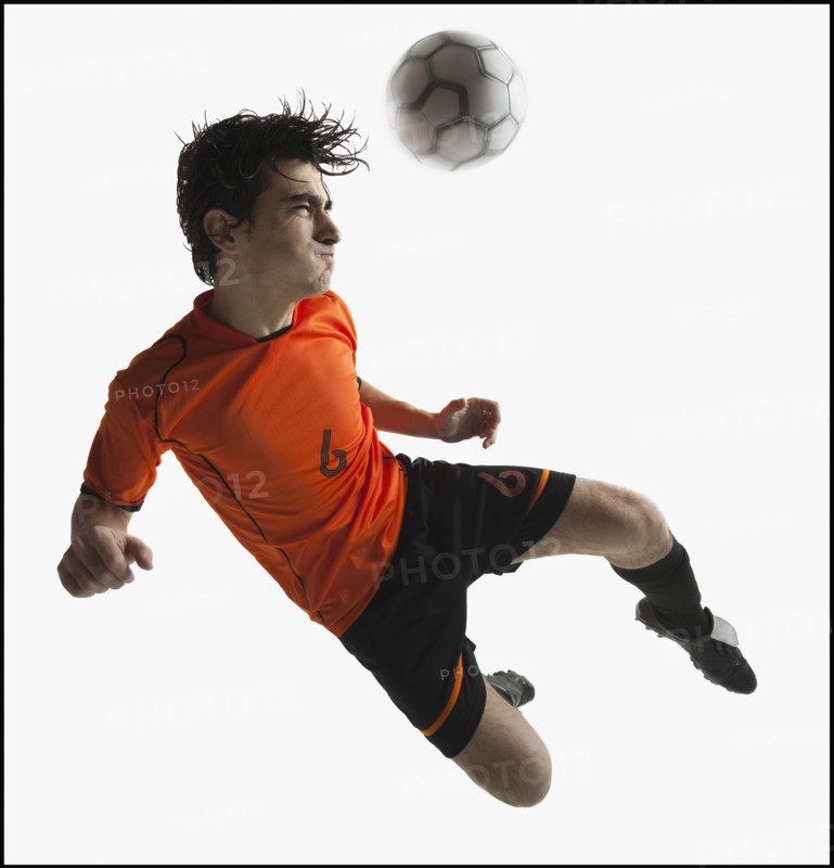 Football player. Photographe : Mike Kemp