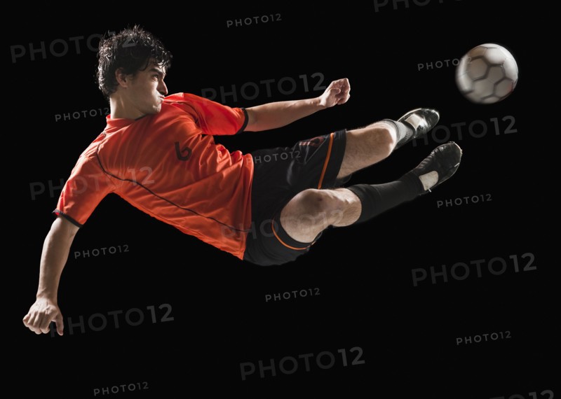 Soccer player. Photographe : Mike Kemp