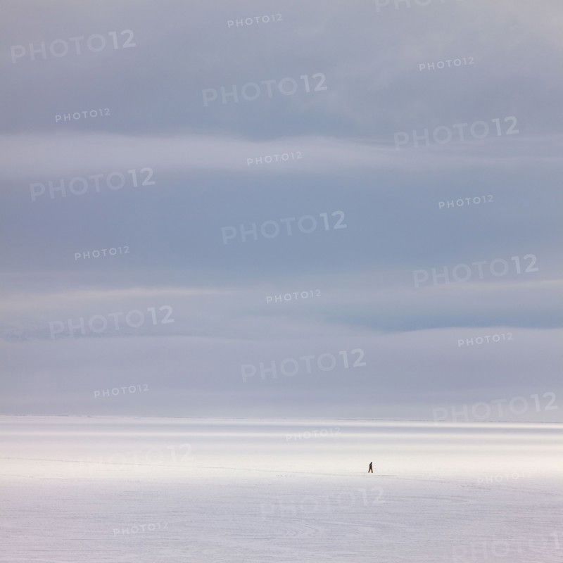 Snow covered field. Photographe : Mike Kemp
