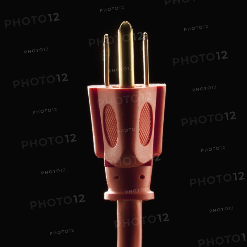 Electric plug. Photographe : Mike Kemp