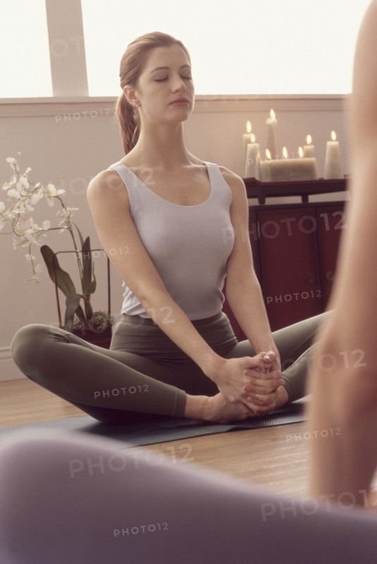 Yoga class. Photographe : Rob Lewine