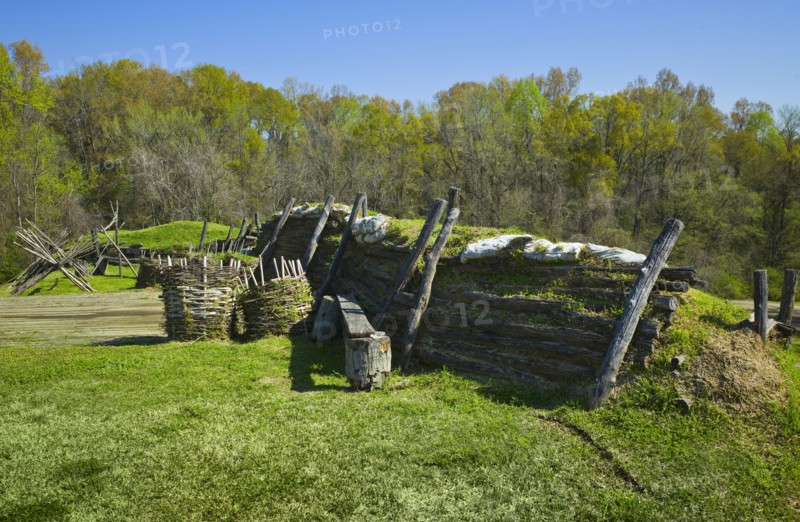 Defenses at Vicksburg National Military Park.