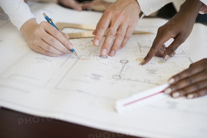 Hands on house plans.