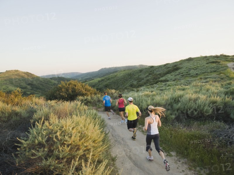 Trail runners.
