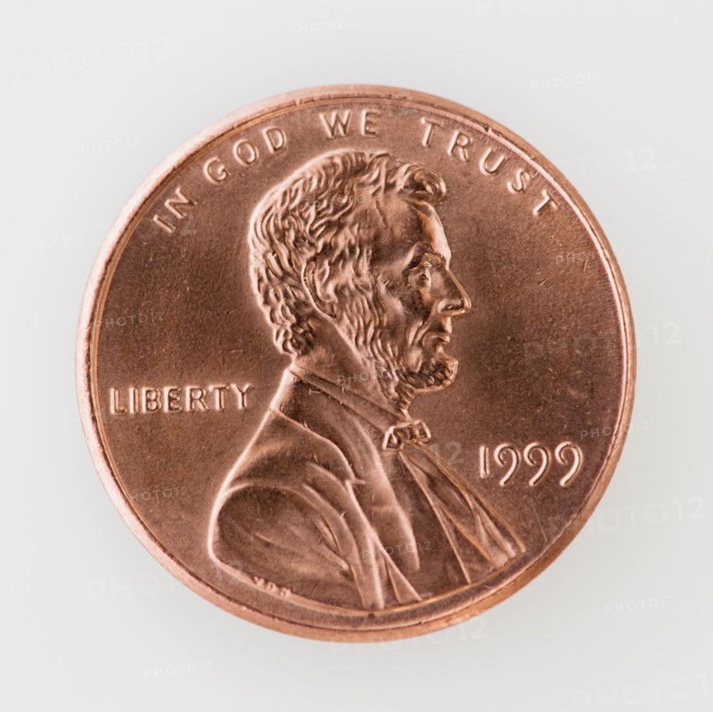 One penny.